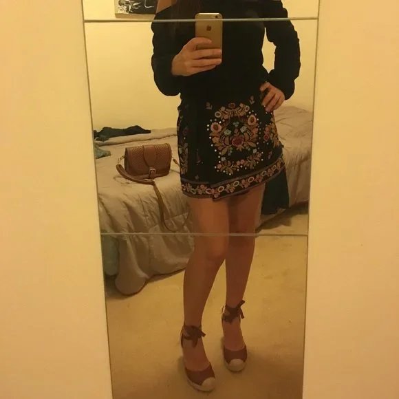 Stellino embroidered Skort size 6-10 - Picture 15 of 16